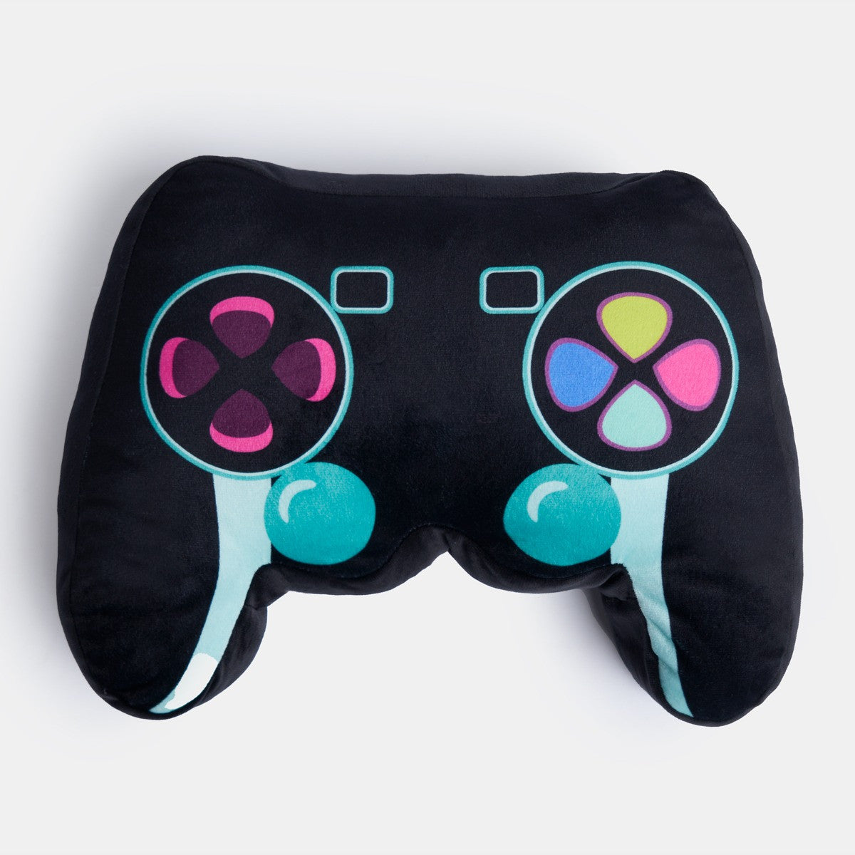 Console Remote Shaped Gamer Cushion - Black - Truly Yours
