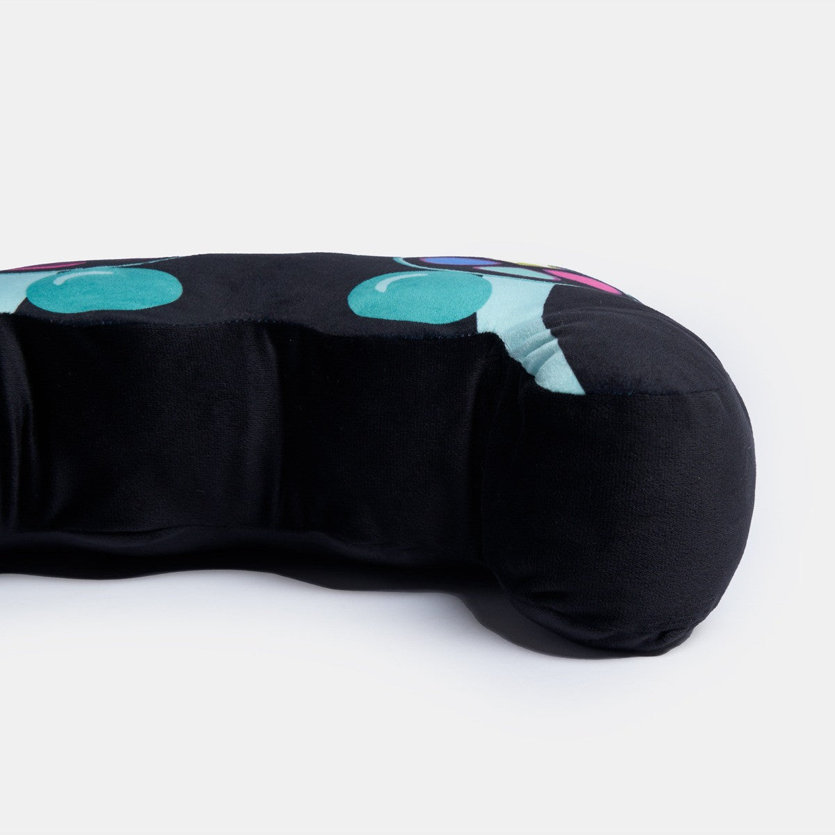 Console Remote Shaped Gamer Cushion - Black - Truly Yours
