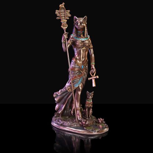 Bastet Goddess of Protection – Symbol of Strength and Power 27cm Figurine