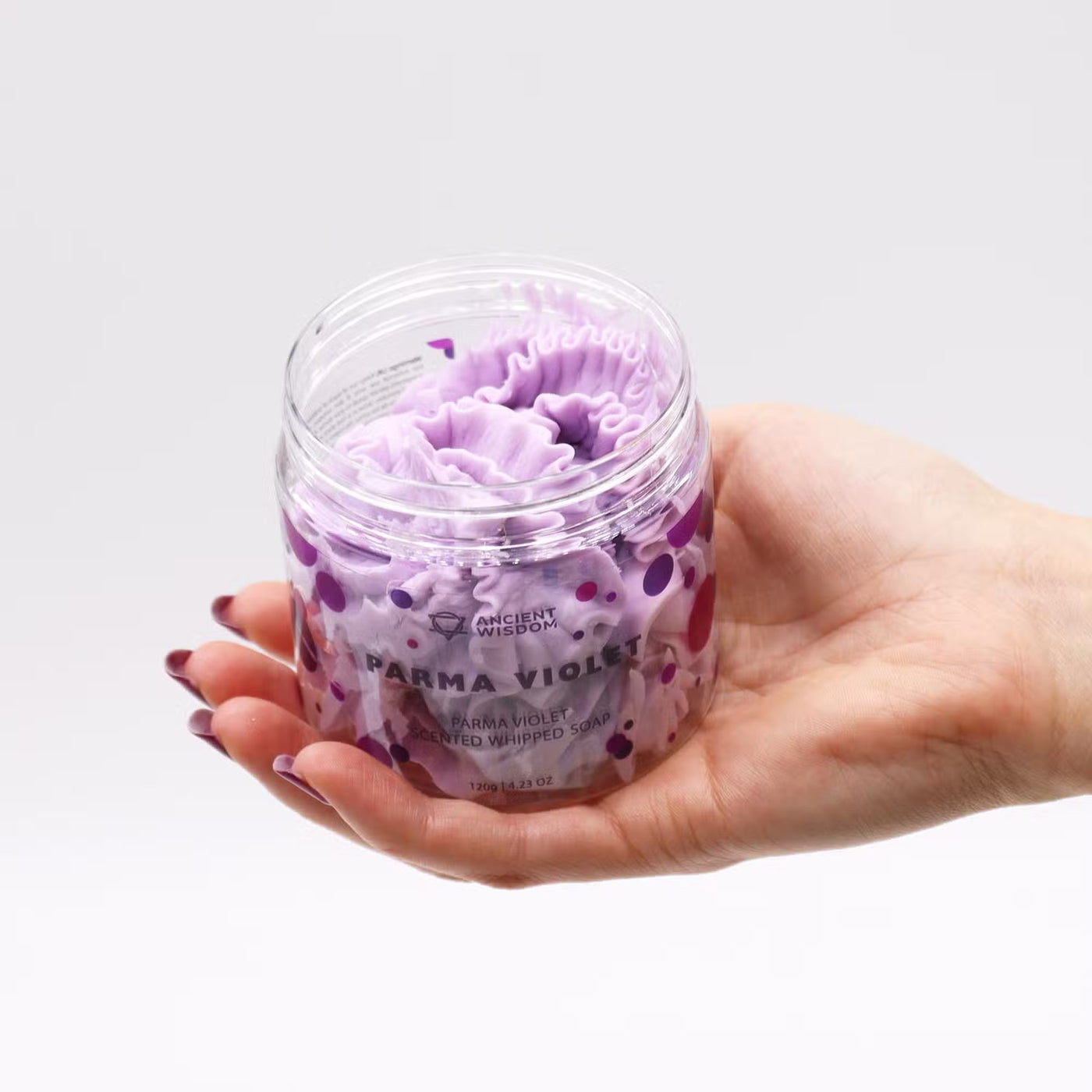 Parma Violet Whipped Soap 120g Whipped soap