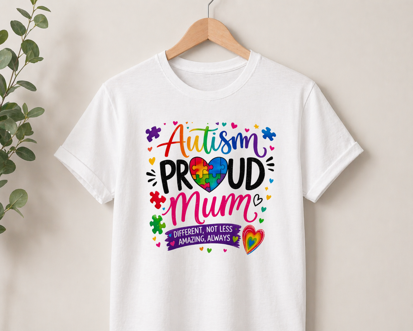 Autism Proud Mum T-Shirt - Truly Yours