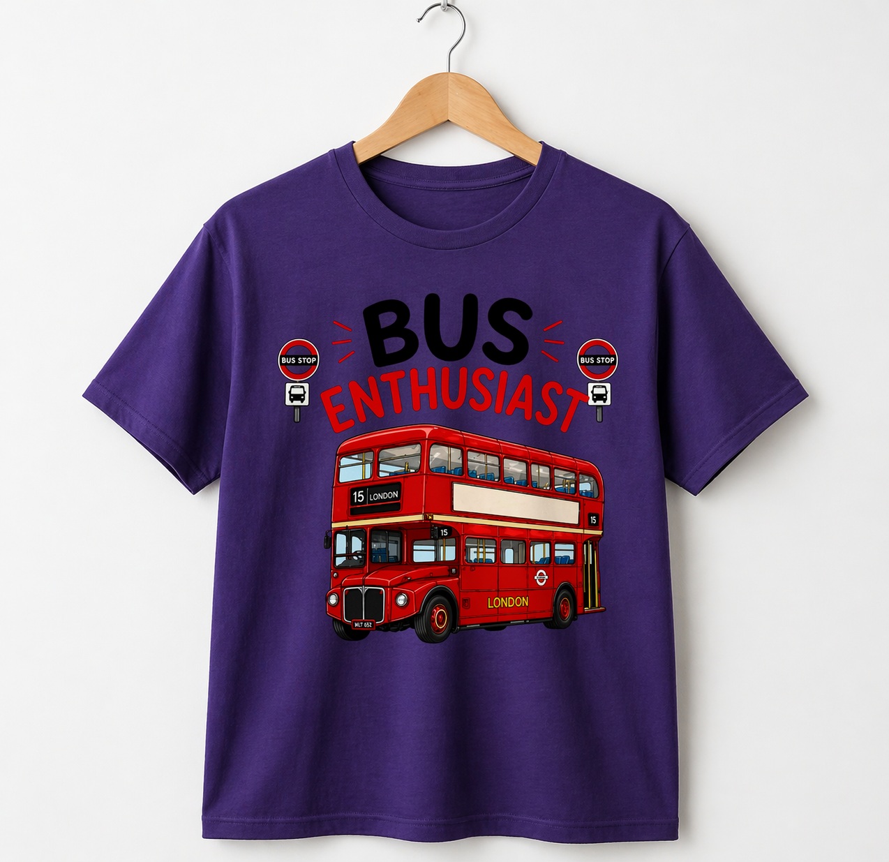 Bus Enthusiast T-shirt - Truly Yours