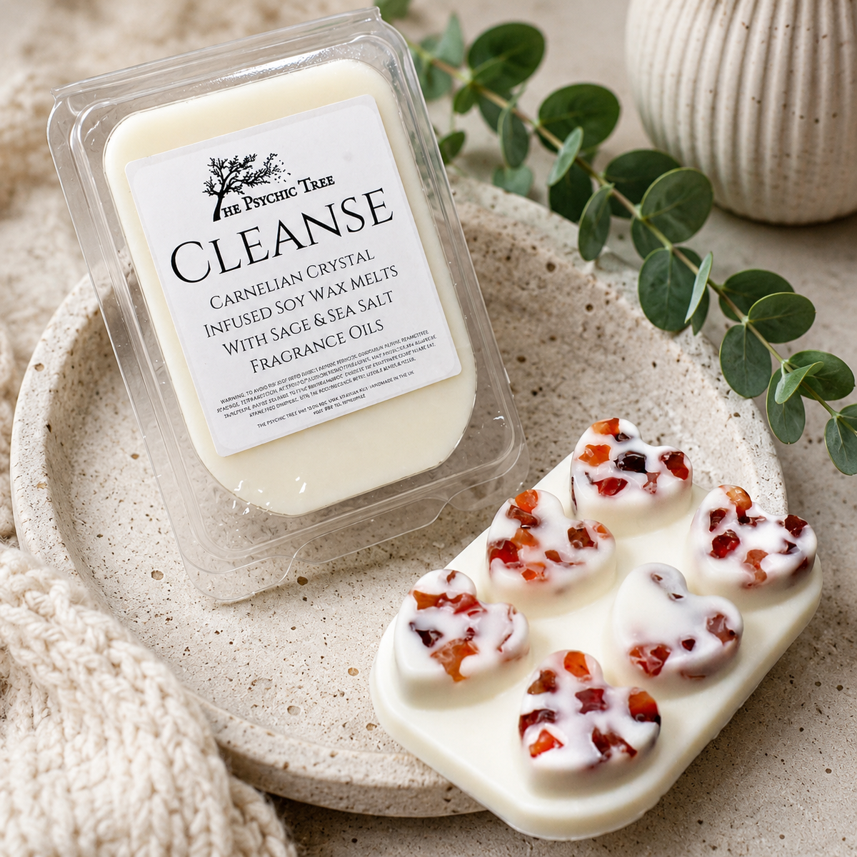 Cleanse - Crystal Infused Scented Wax Melts