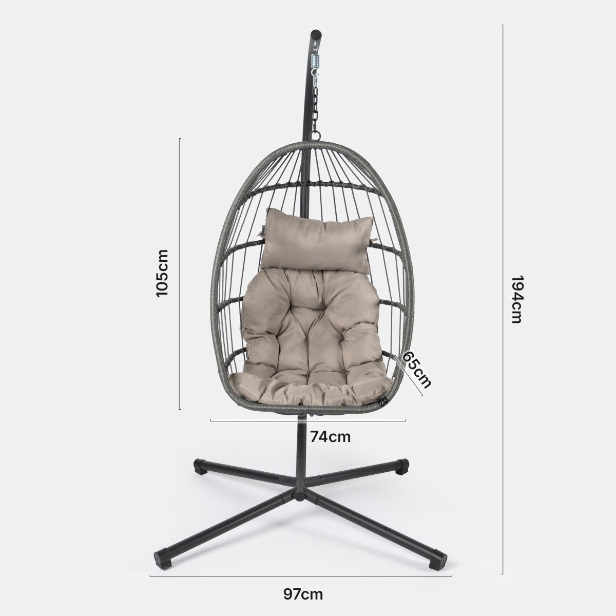 Foldable Hanging Egg Chair Egg chair