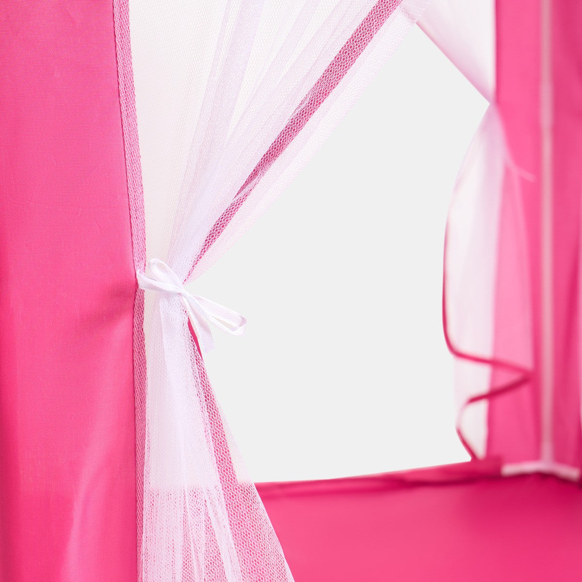 Kids Outdoor Play Tent with Curtains - Hot Pink or Multi - Truly Yours