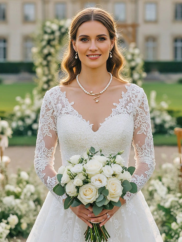 Elegant Pearl Snake Necklace & Earrings Set – Gold Luxury Statement Jewellery - Truly Yours