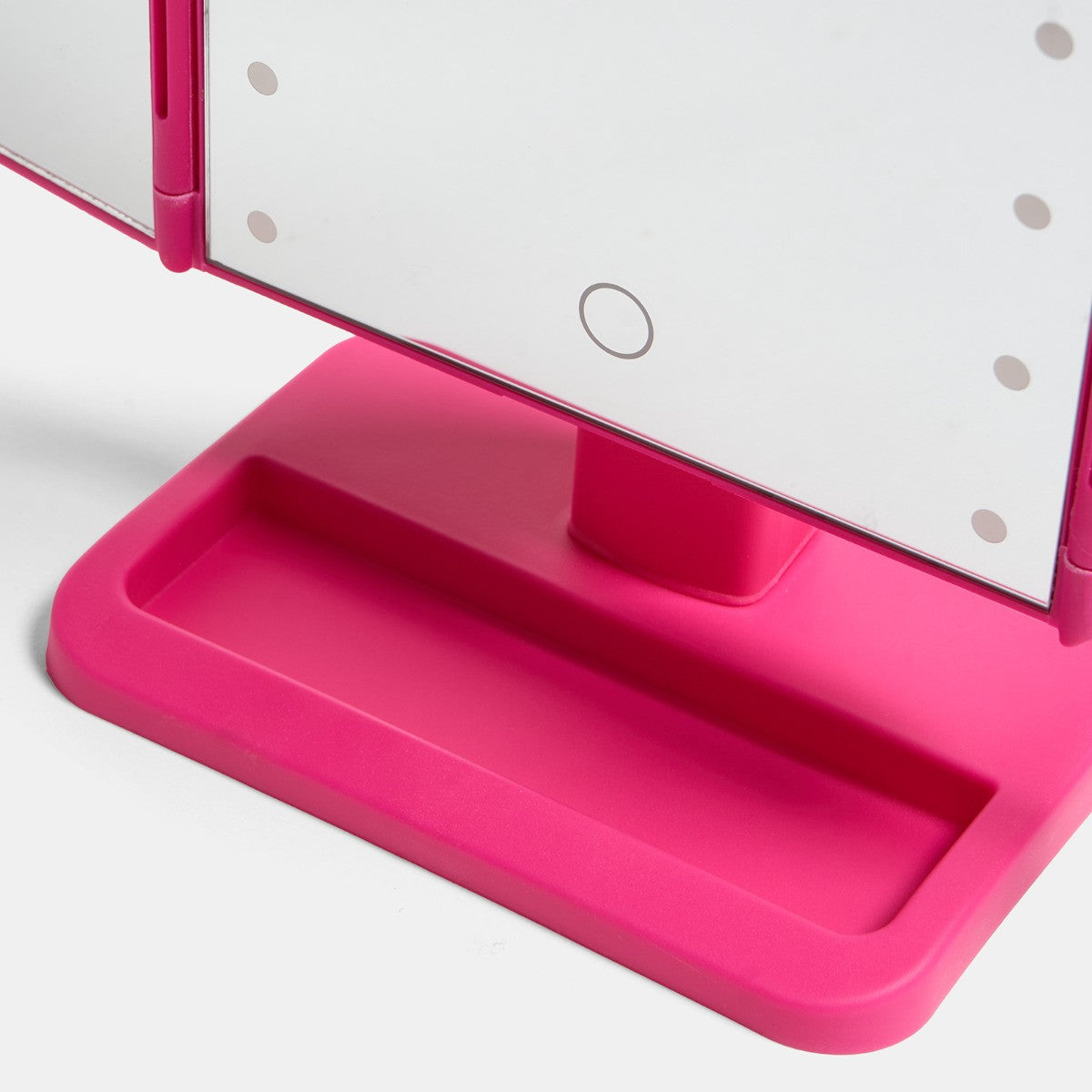 LED 3-Way Vanity Mirror - Hot Pink - Truly Yours
