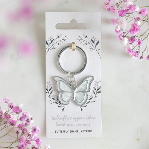 Butterflies Appear Keyring - Truly Yours