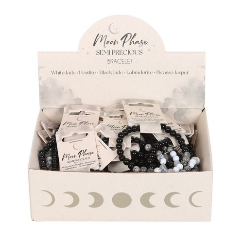 Set of 36 Moon Phase Crystal Bracelets - Truly Yours