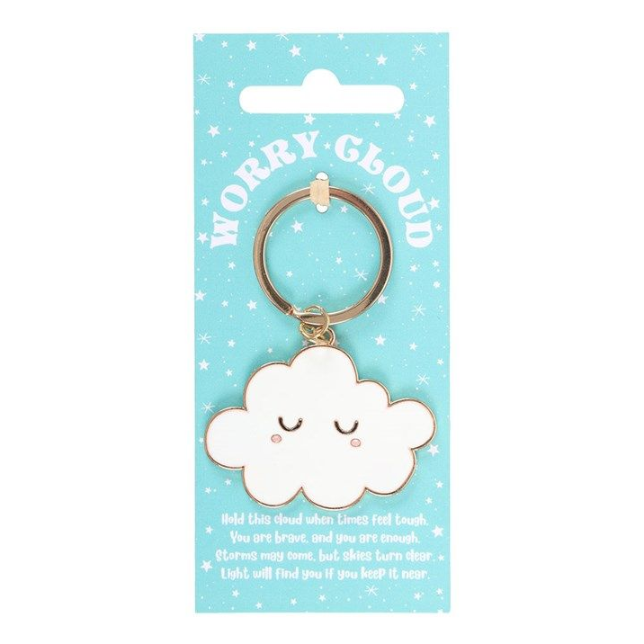 Worry Cloud Keyring - Truly Yours
