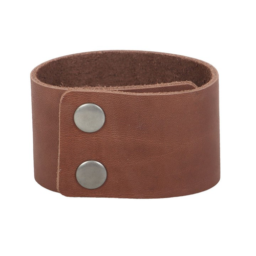 Viking Compass Leather Cuff Bracelet - Truly Yours