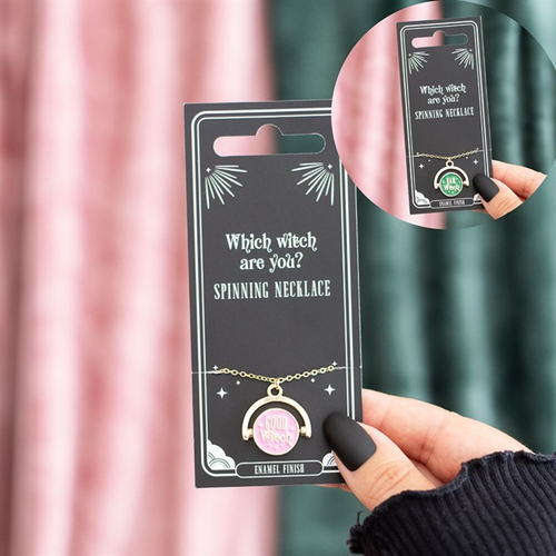 Which Witch Are You Spinning Necklace - Truly Yours