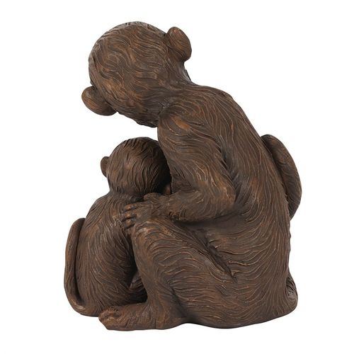 Monkey Mother and Baby Ornament - Truly Yours