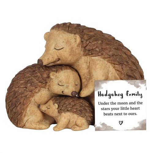Hedgehog Family Ornament - Truly Yours