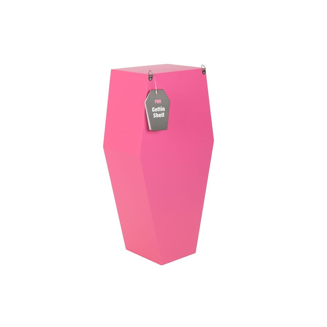 Small Hot Pink Coffin Shelf - Truly Yours