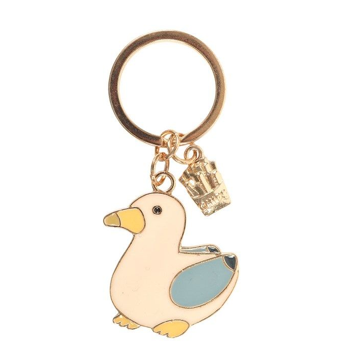 Seagull and Chips Keyring - Truly Yours