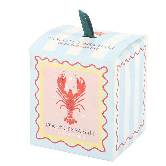 Pastel Lobster Coconut & Sea Salt Candle - Truly Yours