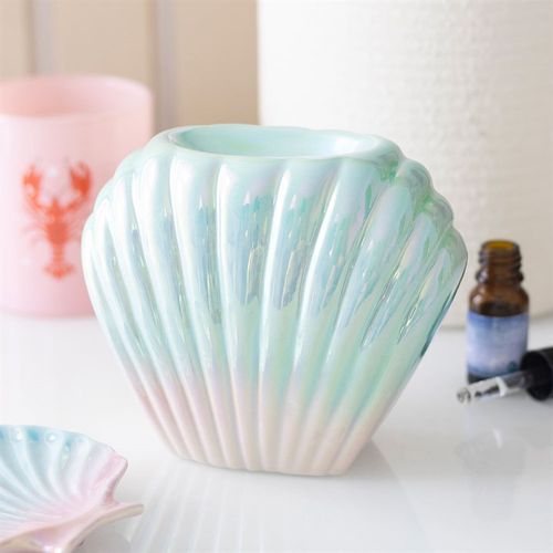 Iridescent Shell Oil Burner - Truly Yours