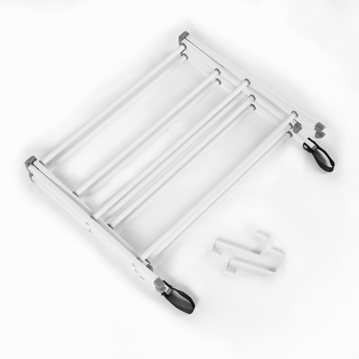 5m Over Door Concertina Airer - White - Truly Yours