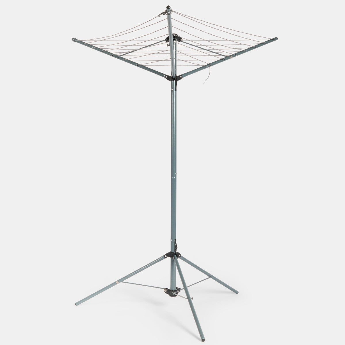 3 Arm Steel Rotary Airer With Tripod - Grey - Truly Yours