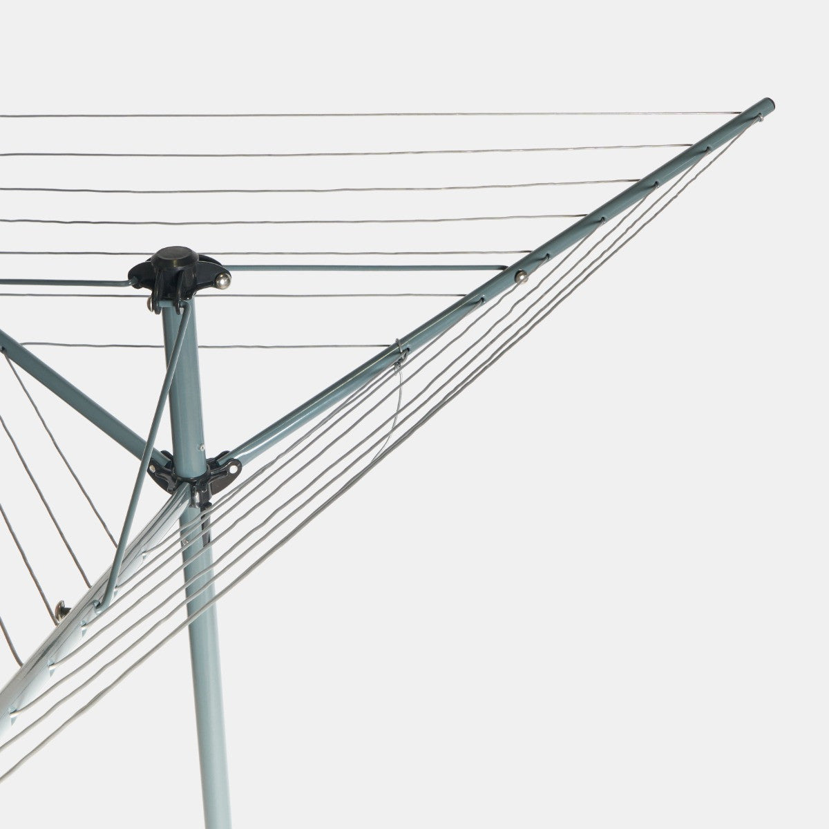 3 Arm Steel Rotary Airer With Tripod - Grey - Truly Yours