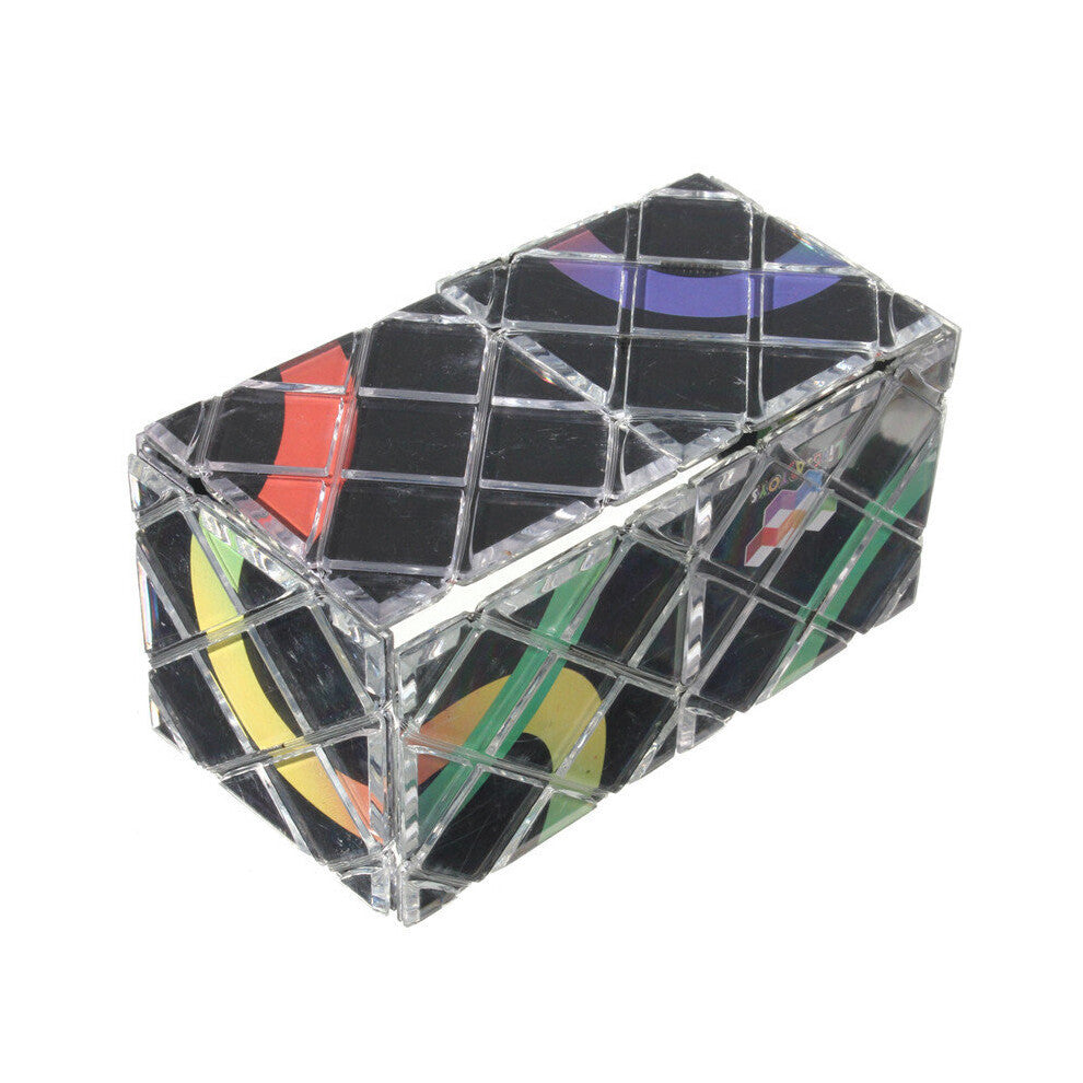 LingAo 8 Panel 3 Ring Black Magic Folding Puzzle Cube. - Truly Yours