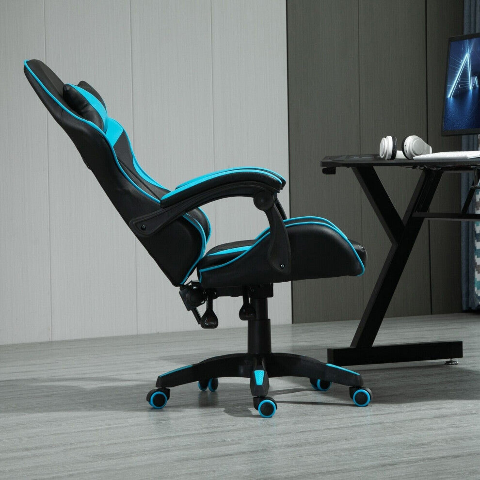 Swivel Gaming Chair Faux Leather Desk Tilt Chair - Truly Yours
