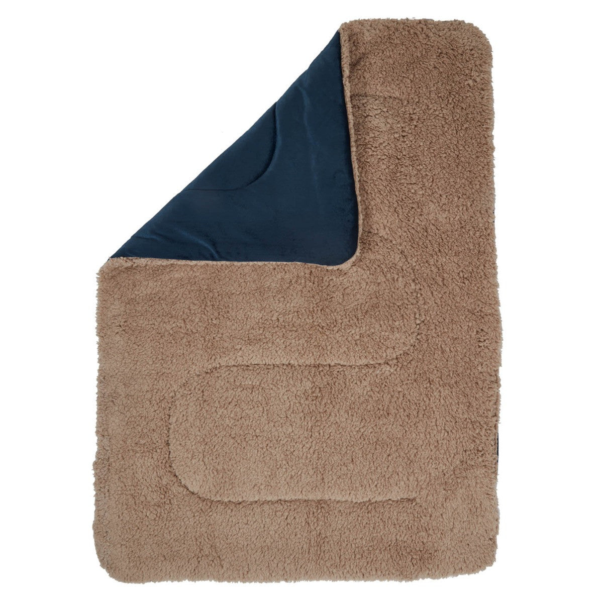 Sherpa Soft Quilted Pet Blanket - Navy - Truly Yours