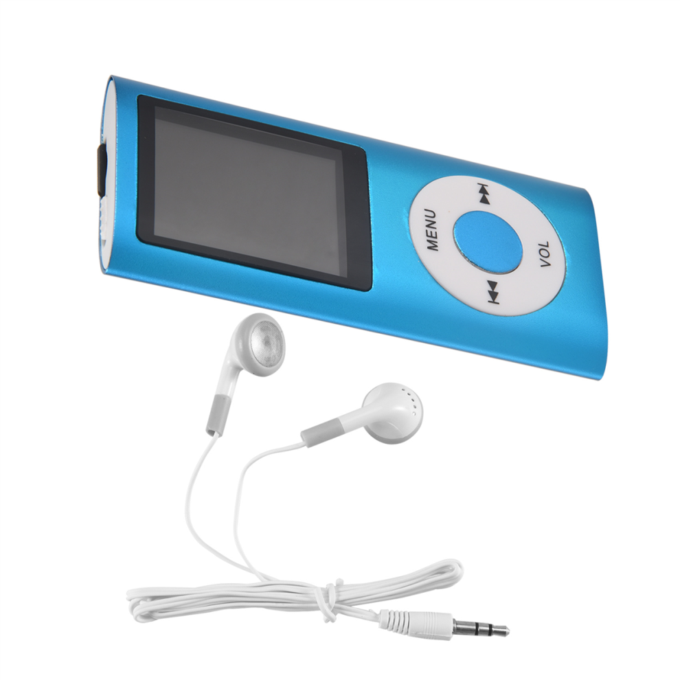 MP3 Player with Bluetooth 5.0, Music Player with 32GB TF Card,(Blue) - Truly Yours