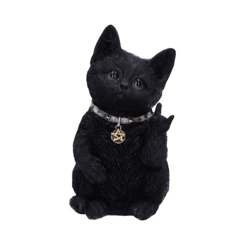 Metallicat Black Cat Throwing Rock Hand Sign - Truly Yours