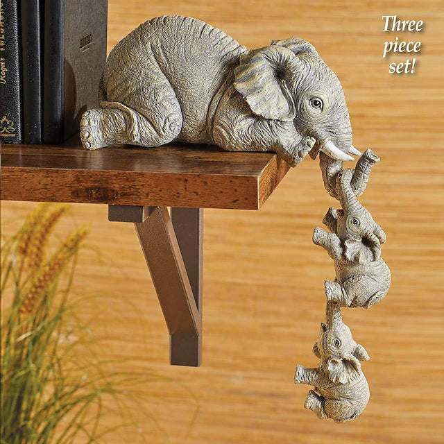 Three-piece set of elephants - Truly Yours