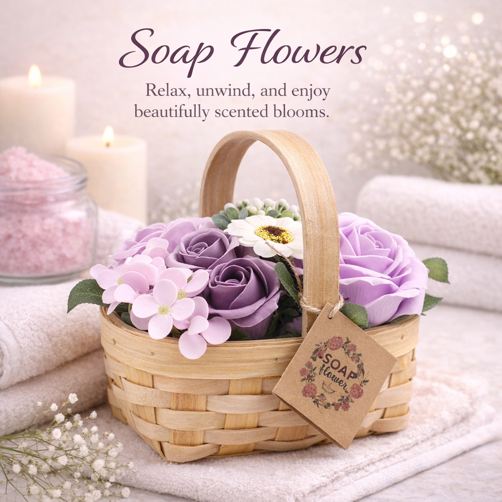 Soap Flowers - Truly Yours