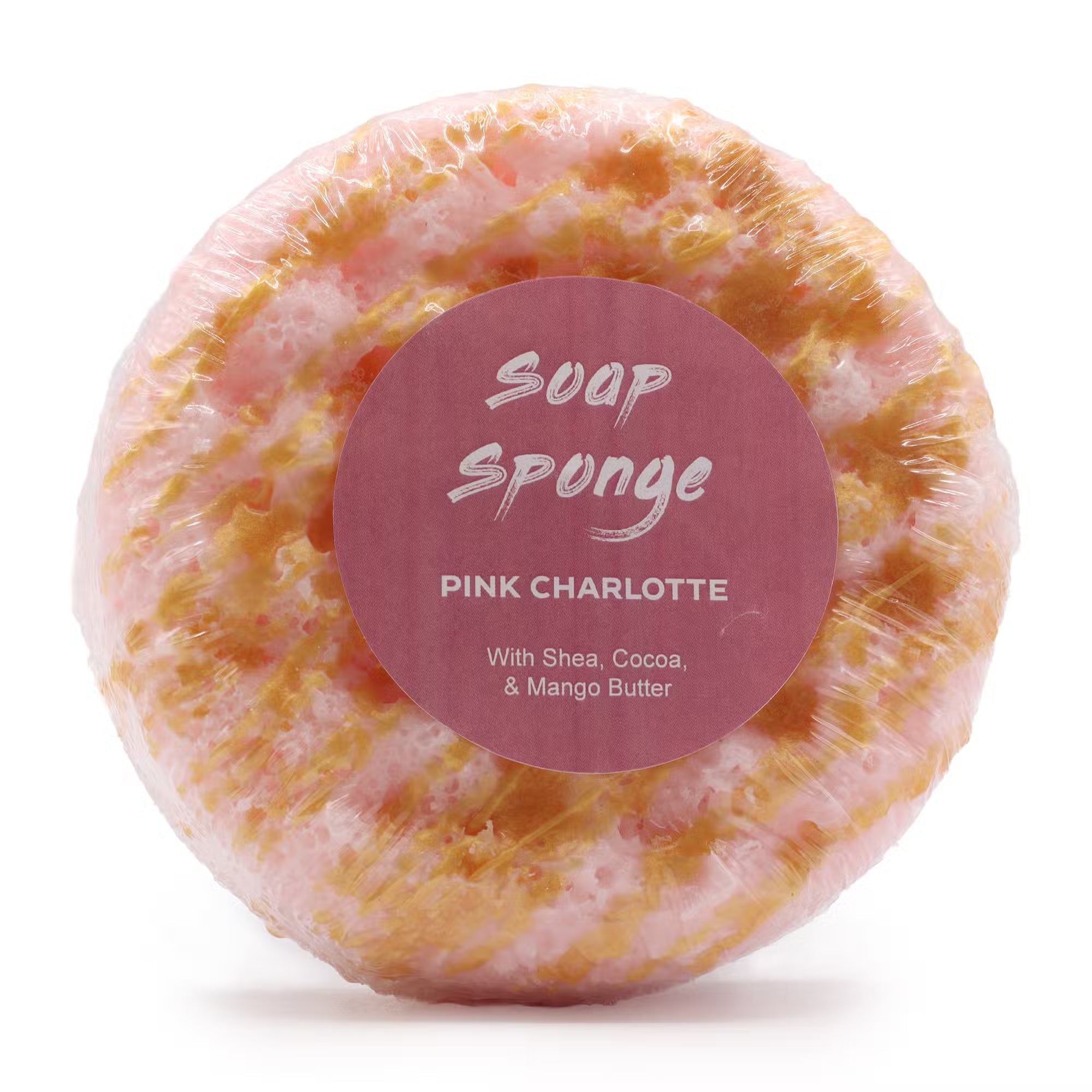 Butter Bubble Soap Sponge- Pink Charlotte