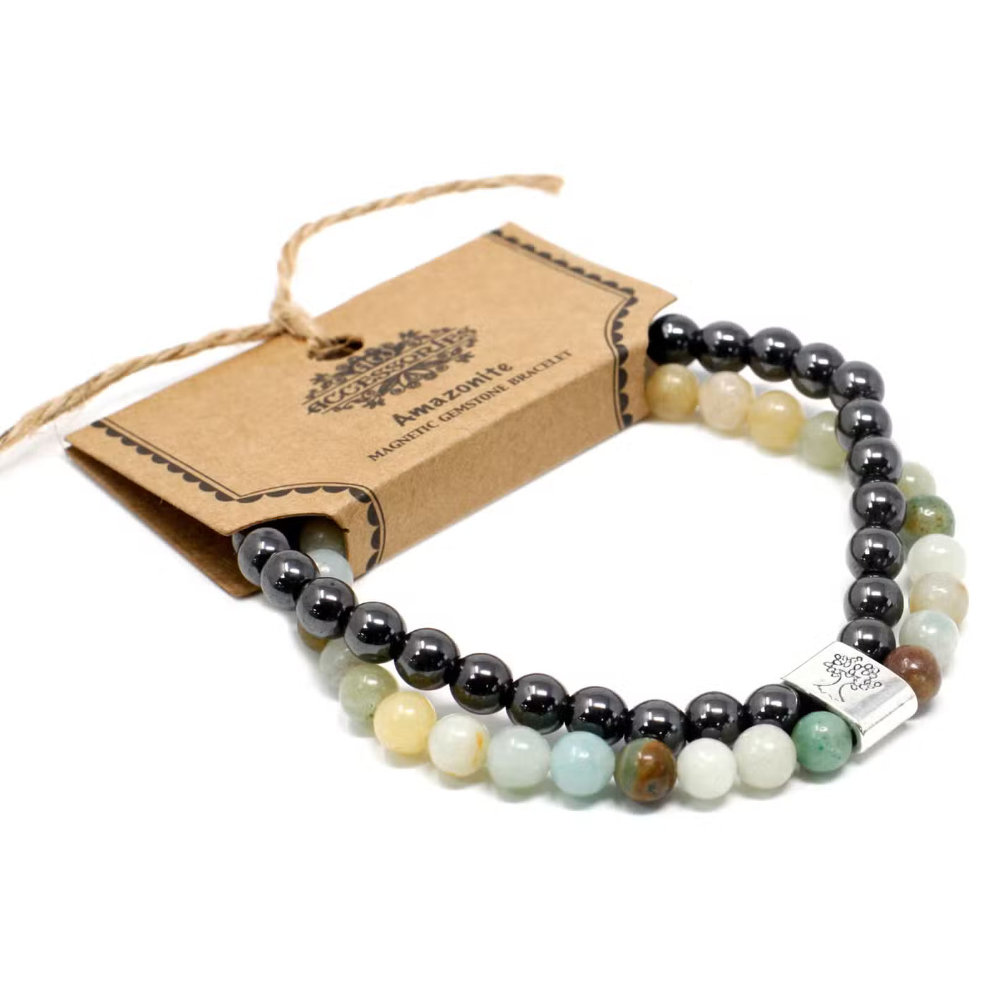 Magnetic Gemstone Bracelet - Amazonite - Truly Yours