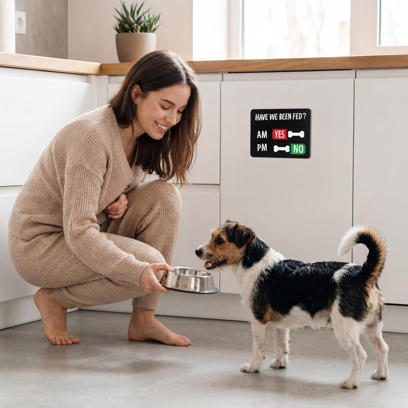Magnetic Pet Feeding Reminder Board - Truly Yours