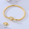 Elegant 925 Sterling Silver Gold-Plated Snake Chain Bracelets - Truly Yours
