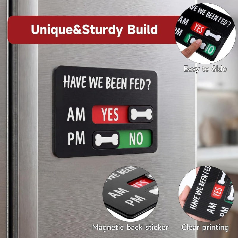 Magnetic Pet Feeding Reminder Board - Truly Yours