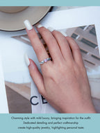 925 Sterling Silver Angel Wing Ring – 2 Colours