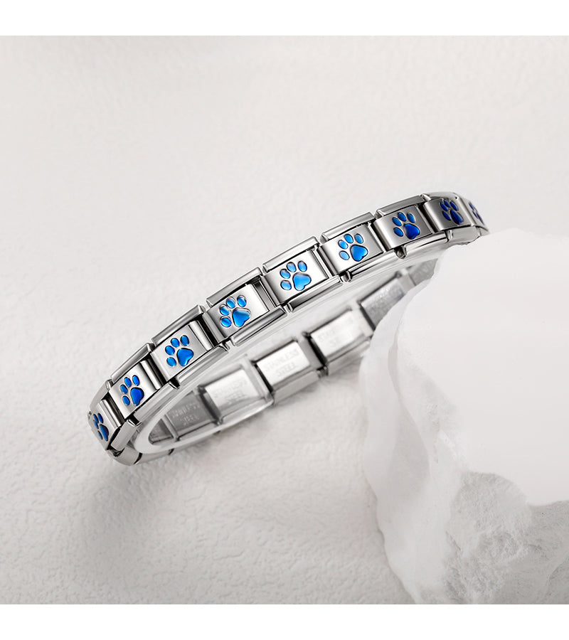 Italian Link Bracelets - Stainless Steel 9mm Width - Truly Yours