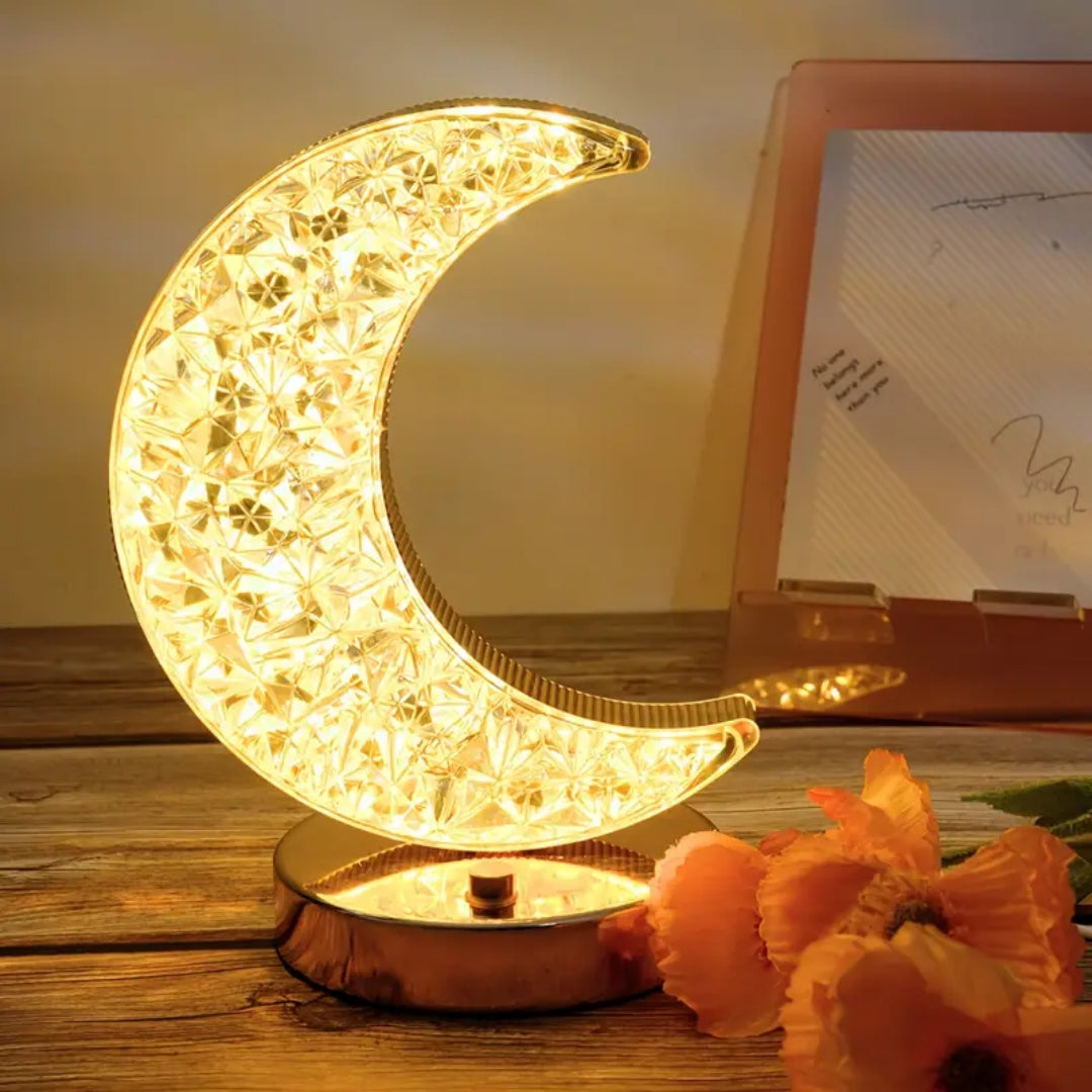 Crystal Touch Dimming 3D Led USB Moon Lamp Lamp