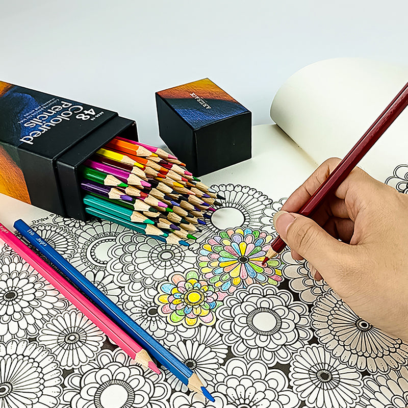 48 Piece Professional Coloured Pencil Set - Truly Yours