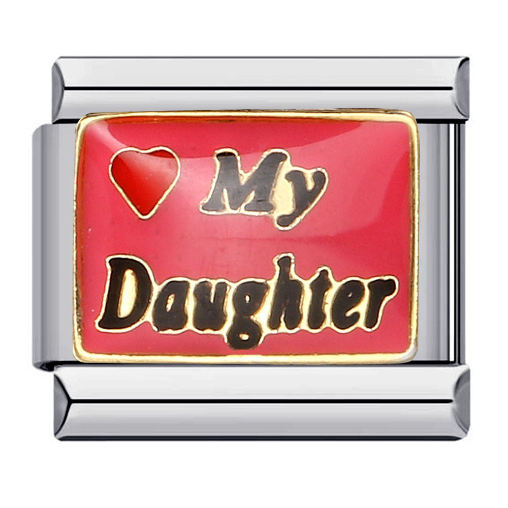 Italian Link Relationship Charms - 9mm - Truly Yours