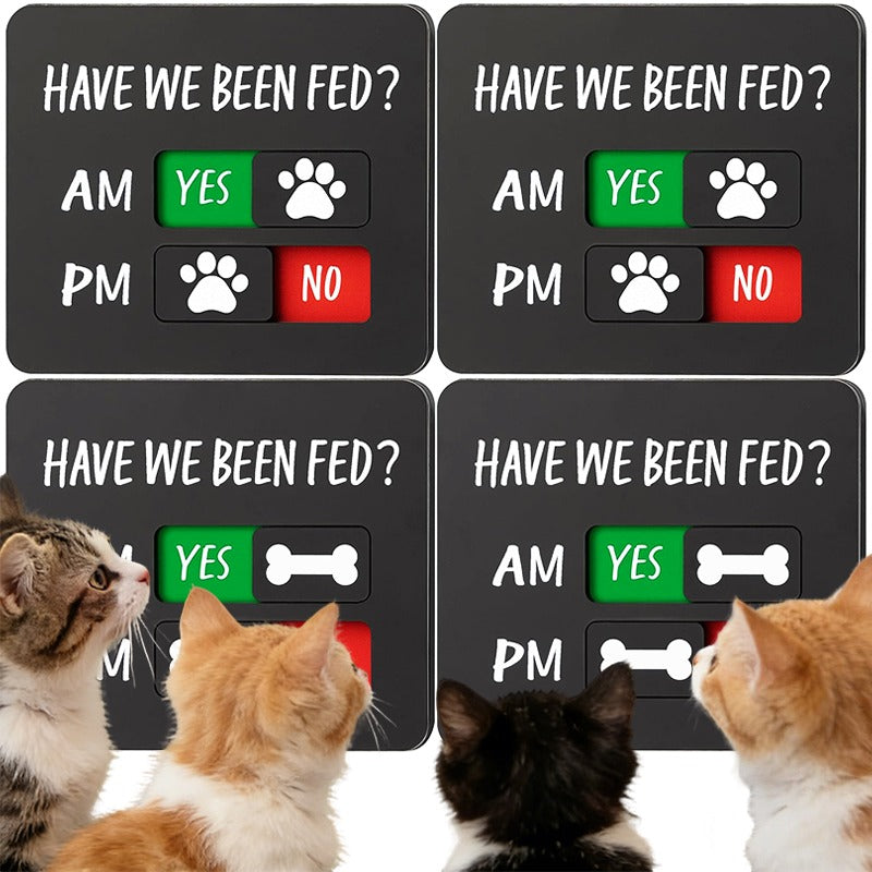 Magnetic Pet Feeding Reminder Board - Truly Yours