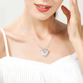 925 Sterling Silver Heart Locket Necklace - Truly Yours
