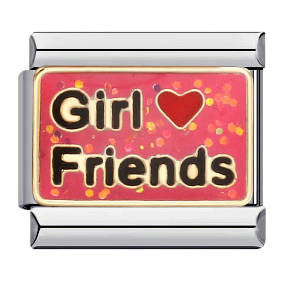 Italian Link Relationship Charms - 9mm - Truly Yours