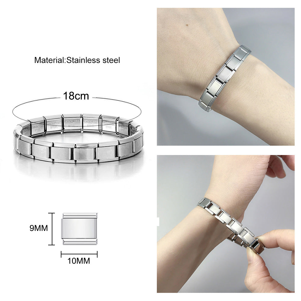 Italian Link Relationship Charms - 9mm - Truly Yours