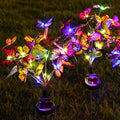 Solar Glow Butterfly Garden Flower Stakes – Colour Changing LED Outdoor Lights - Truly Yours