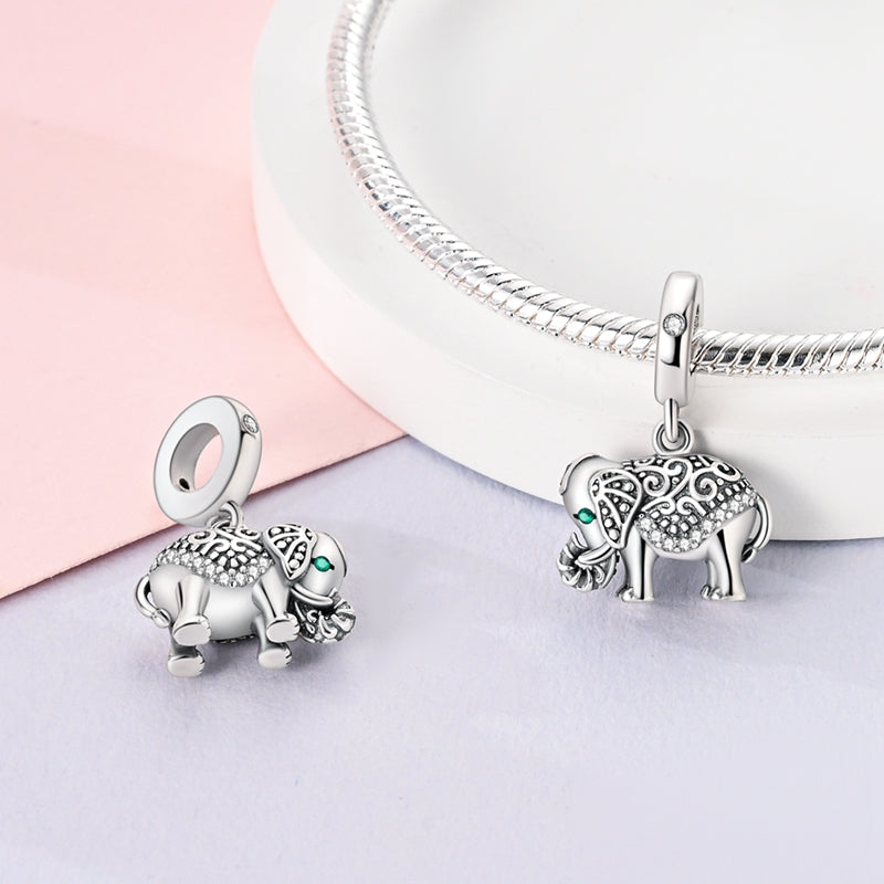 925 Sterling Silver Sparkling Animal Charms - Truly Yours