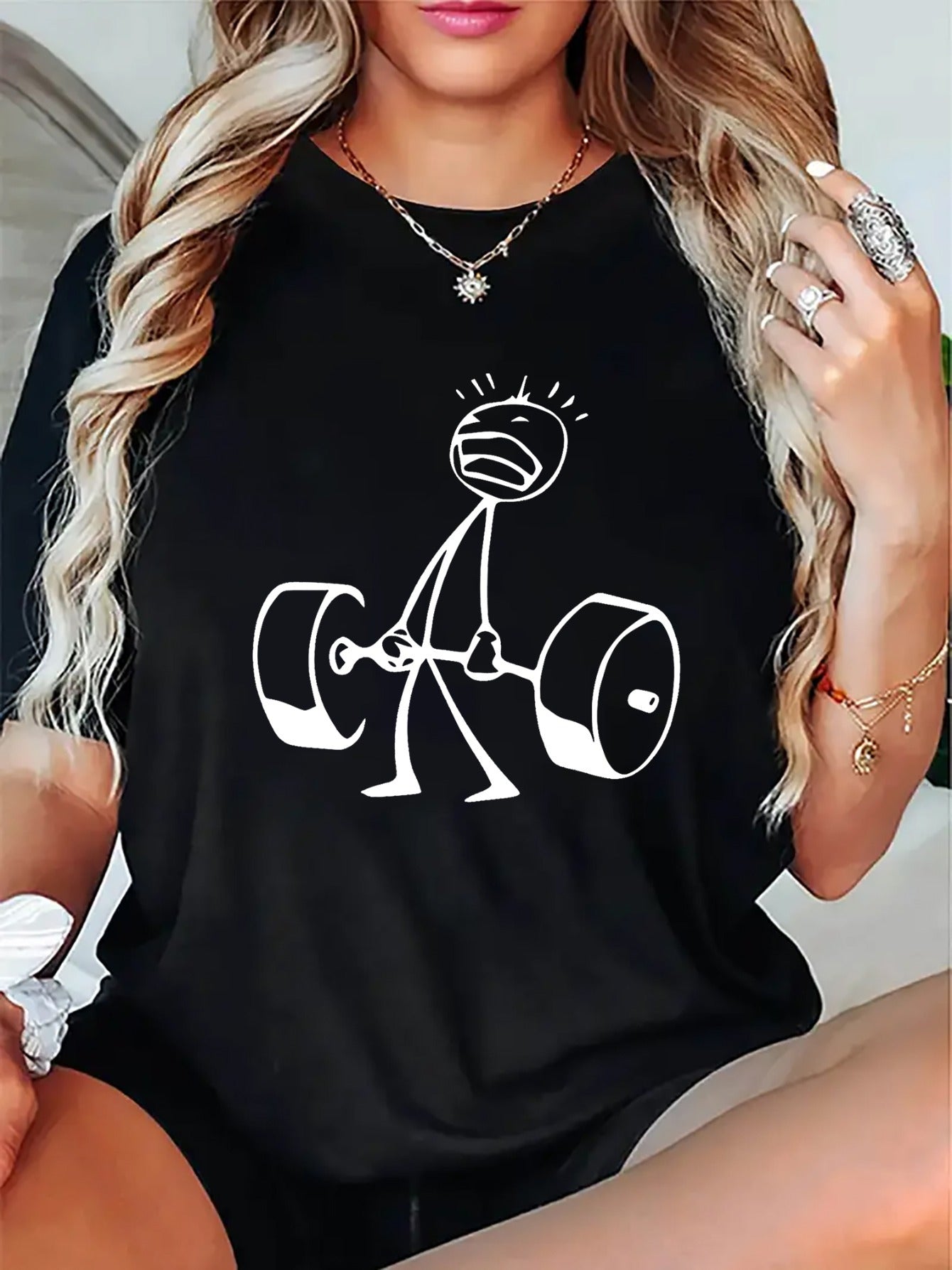 Cute & Funny Workout T-Shirt - Truly Yours