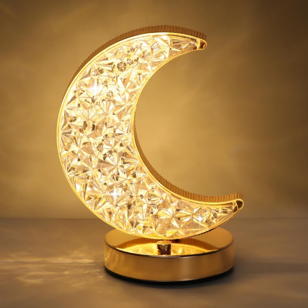 Crystal Touch Dimming 3D Led USB Moon Lamp Lamp
